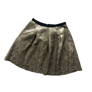 Women's Cato Skirt Size 16 Gold Holiday